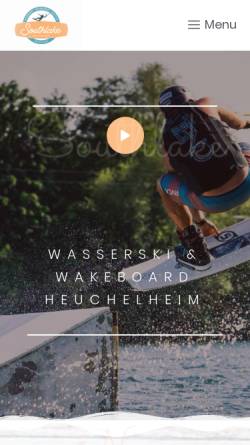 Vorschau der mobilen Webseite wasserski-heuchelheim.de, Wasserski- und Wakeboard-Zentrum Heuchelheim