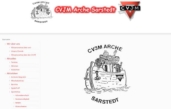 Vorschau von www.cvjm-arche.de, CVJM Arche Sarstedt