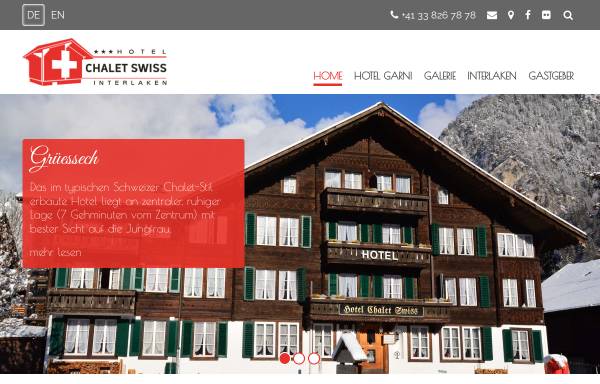 Hotel Restaurant Chalet Swiss