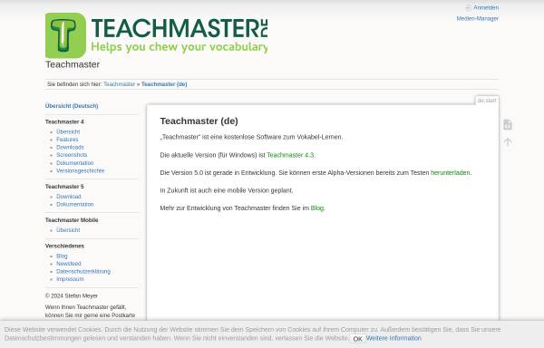 Vorschau von www.teachmaster.de, Teachmaster