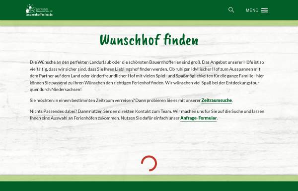 Vorschau von www.bauernhofferien.de, Bauernhofferien bei Familie Heimberg