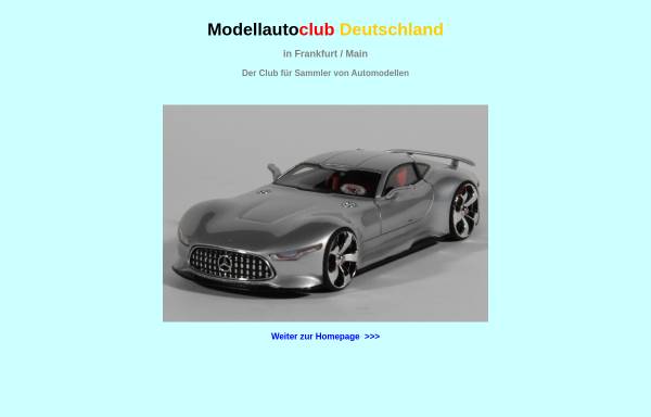 Vorschau von modellautoclub-deutschland.de, Modellautoclub Deutschland