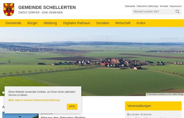 Vorschau von www.schellerten.info, Gemeinde Schellerten