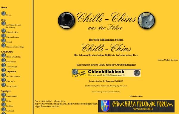 Vorschau von www.chilli-chins.de, Chilli-chins aus der Söhre