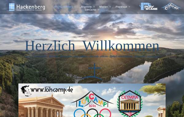 Vorschau von www.efg-hackenberg.de, Evangelisch-Freikirchliche Gemeinde Hackenberg