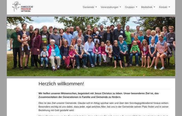 Vorschau von www.efg-mittweida.de, Evangelisch-Freikirchliche Gemeinde Mittweida
