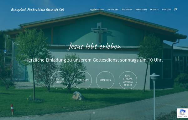 Vorschau von www.efg-selb.de, Evangelisch-Freikirchliche Gemeinde Selb