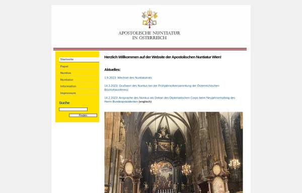 Apostolische Nuntiatur in Österreich