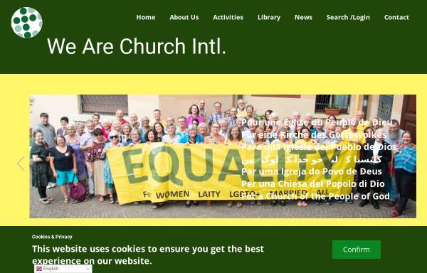 Vorschau von www.we-are-church.org, Wir sind Kirche: WSK