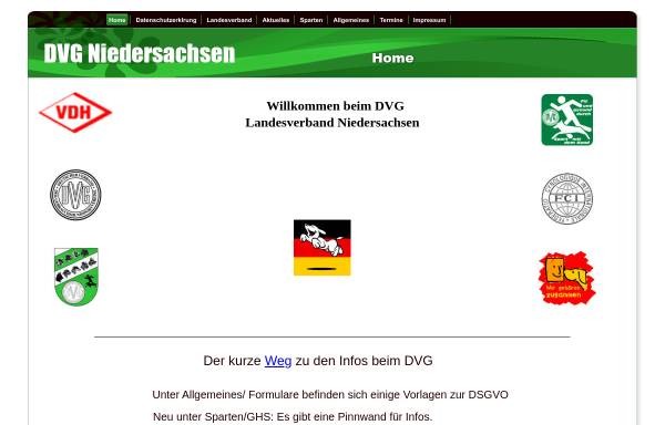Vorschau von www.dvg-niedersachsen.de, DVG Landesverband Niedersachsen.