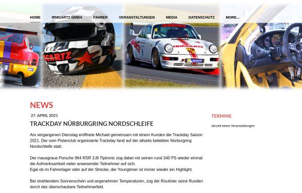 Vorschau von www.irmgartz.de, Irmgartz Motorsport