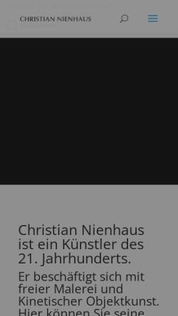 Vorschau der mobilen Webseite www.christian-nienhaus.de, Nienhaus, Christian