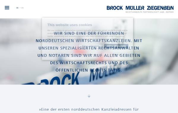 Vorschau von www.bmz-recht.de, Brock - Müller - Ziegenbein