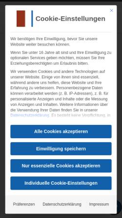 Vorschau der mobilen Webseite buerger-lenke.de, Dr. Bürger & Lenke