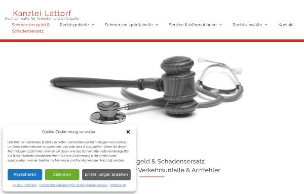 Vorschau von rechtsanwalt-lattorf.de, Lattorf, Christian