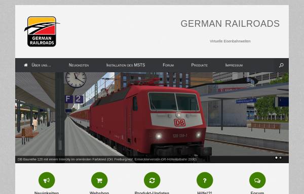 Vorschau von www.german-railroads.com, German Railroads