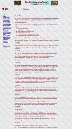 Vorschau der mobilen Webseite www.thopil.de, ThoPil's Lokbau-Seite
