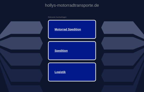 Hollys Motorradtransporte