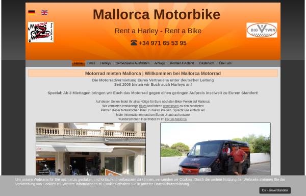 Vorschau von www.mallorca-motorbike.com, Mallorca Motorbike
