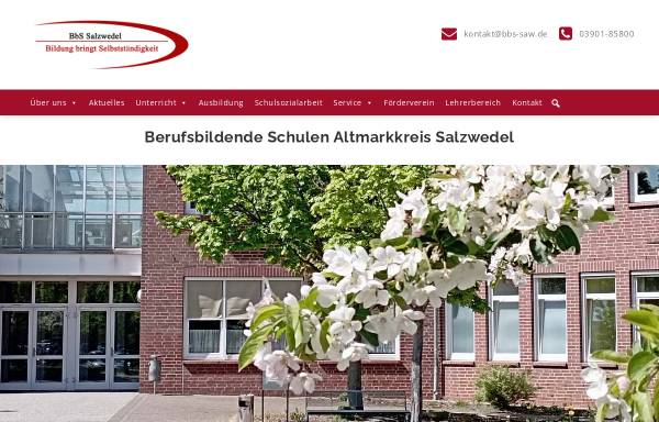 Vorschau von www.bbs-saw.de, Berufsbildende Schulen Salzwedel
