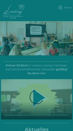 Vorschau der mobilen Webseite www.lessingsek-salzwedel.de, Lessingsekundarschule Gotthold-Ephraim-Lessing