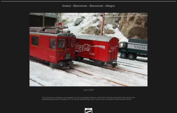 Schweizer Modellbahnanlage