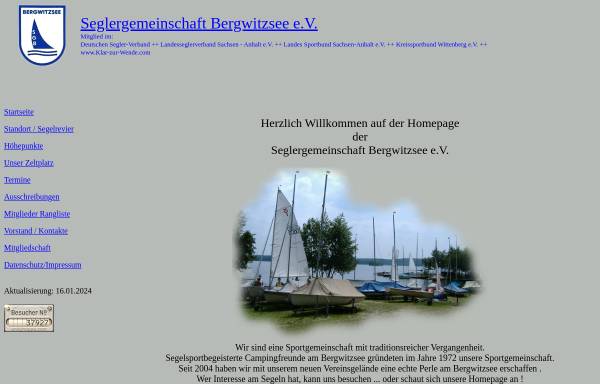 Vorschau von www.klar-zur-wende.com, Seglergemeinschaft Bergwitzsee e. V.