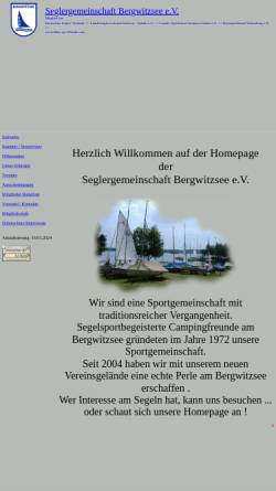 Vorschau der mobilen Webseite www.klar-zur-wende.com, Seglergemeinschaft Bergwitzsee e. V.
