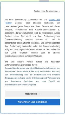 Vorschau der mobilen Webseite www.zdnet.de, Die TK-Branche setzt auf IPTV