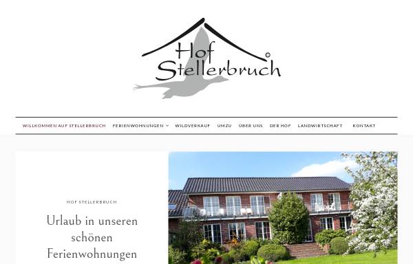 Vorschau von www.stellerbruch.de, Ferienwohnungen Stellerbruch, Familie Mattfeldt