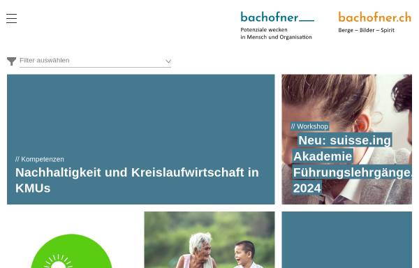 Vorschau von www.bachofner.ch, Andreas Bachofner GmbH