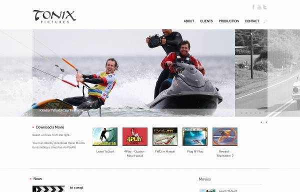 Vorschau von www.tonix.net, Tonix Pictures GmbH