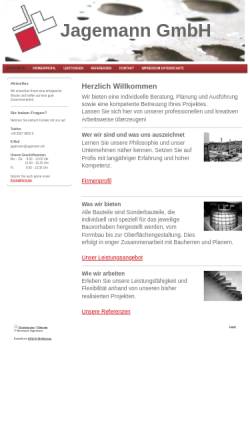 Vorschau der mobilen Webseite www.jagemann.de, Jagemann GmbH