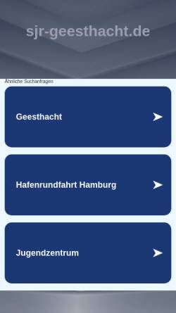 Vorschau der mobilen Webseite www.sjr-geesthacht.de, Stadtjugendring