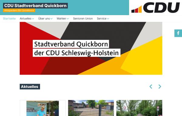 Vorschau von www.cdu-quickborn.de, CDU Quickborn