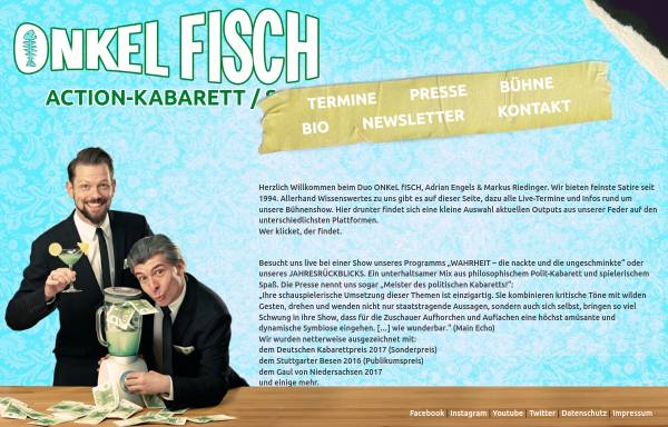 Vorschau von www.onkelfisch.de, Onkel Fisch