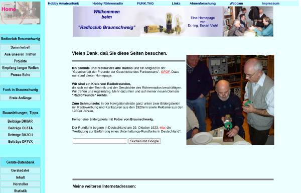 Homepage von Dr. Eckart Viehl