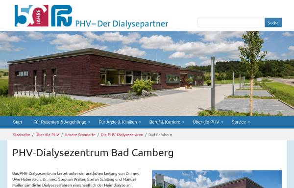 PHV - Dialysezentrum in Bad Camberg