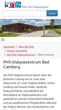 PHV - Dialysezentrum in Bad Camberg
