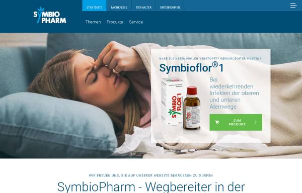 Vorschau von www.symbiopharm.de, Symbiopharm GmbH