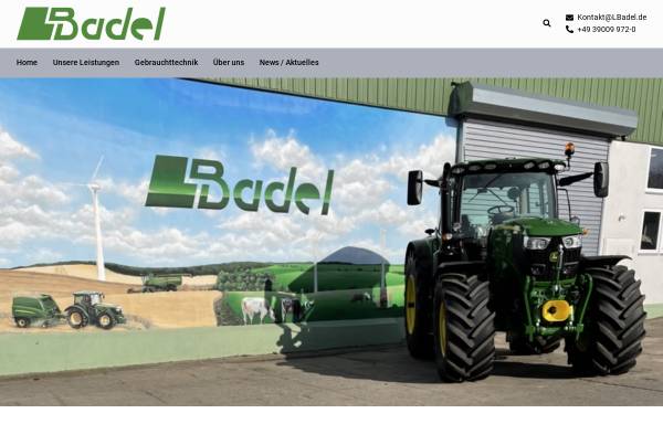 Vorschau von www.lbadel.de, Landmaschinen GmbH Badel