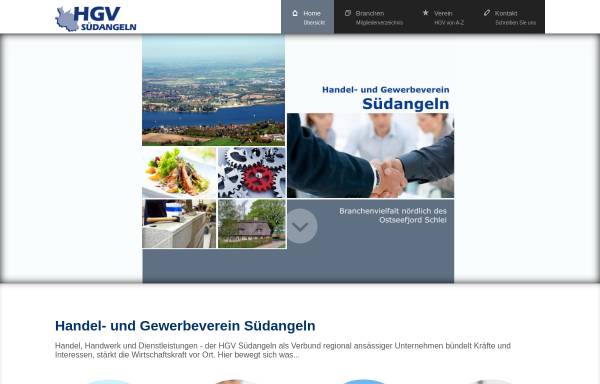 Vorschau von www.hgv-suedangeln.de, Handel- und Gewerbeverein Südangeln
