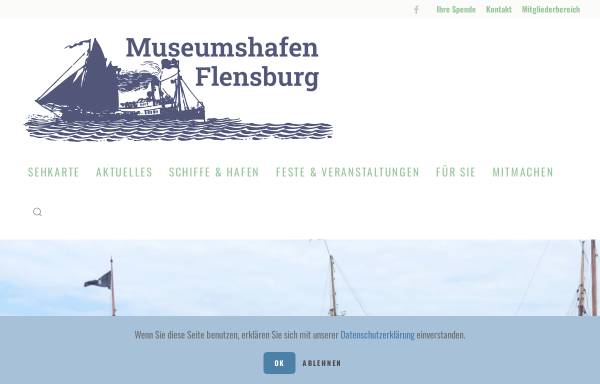 Vorschau von www.museumshafen-flensburg.de, Museumshafen Flensburg e.V.