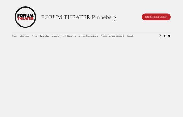 Vorschau von www.forumtheater.de, Forum Theater Pinneberg