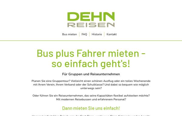 Vorschau von www.dehn-touristik.de, Heinrich Dehn GmbH & Co. KG