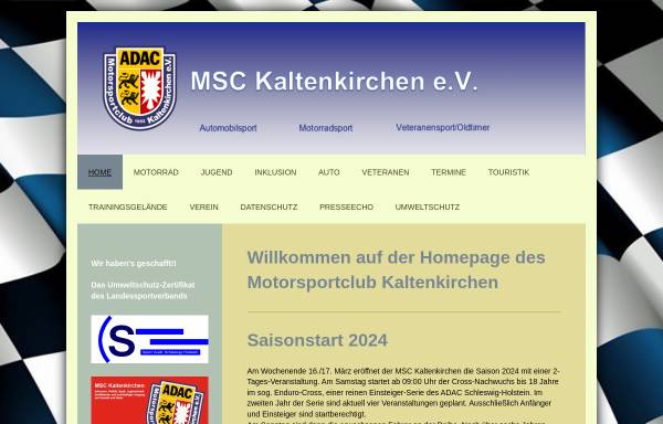 Vorschau von www.msckaltenkirchen.de, Motorsport-Club Kaltenkirchen e.V.