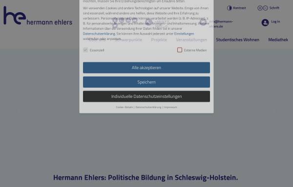 Vorschau von www.hermann-ehlers.de, Hermann Ehlers Akademie [HEA]