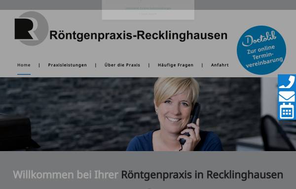 Vorschau von www.roentgenpraxis.de, Gemeinschaftspraxis Dörflinger
