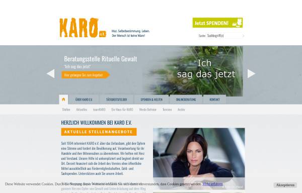 Vorschau von www.karo-ev.de, KARO e.V.