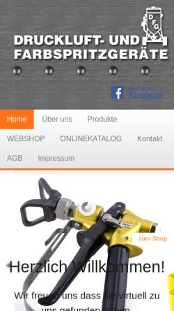 Vorschau der mobilen Webseite www.baier-handel.de, Baier Handels GmbH